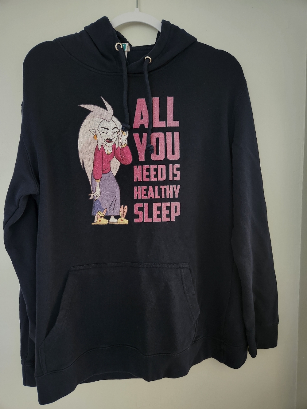 Disney The Owl House Eda Hoodie Large (Redbubble)